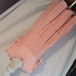 BE By Chetta Peach Summer Dress XL